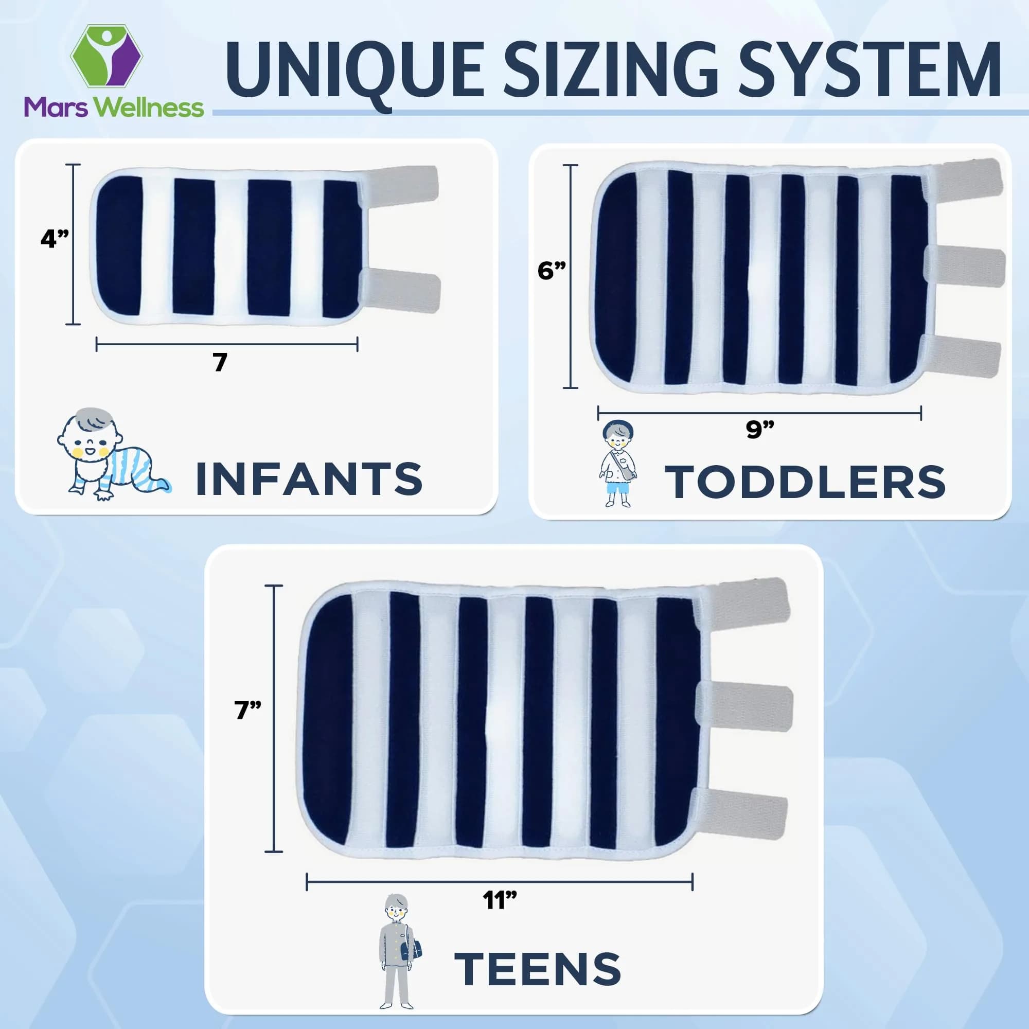 MARS WELLNESS Pediatric Elbow Immobilizer Splint | Fits Left or Right Arm - view 2