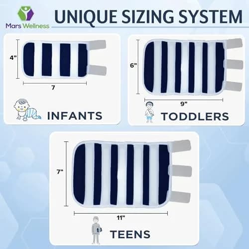 MARS WELLNESS Pediatric Elbow Immobilizer Splint | Fits Left or Right Arm thumbnail 2