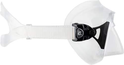 Cressi Calibro Low Volume Dive Mask, Clear/Black | Fog-Stop System & Wide Field thumbnail 6