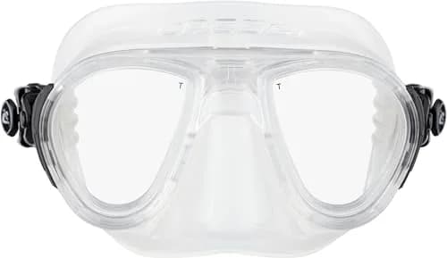 Cressi Calibro Low Volume Dive Mask, Clear/Black | Fog-Stop System & Wide Field thumbnail 3