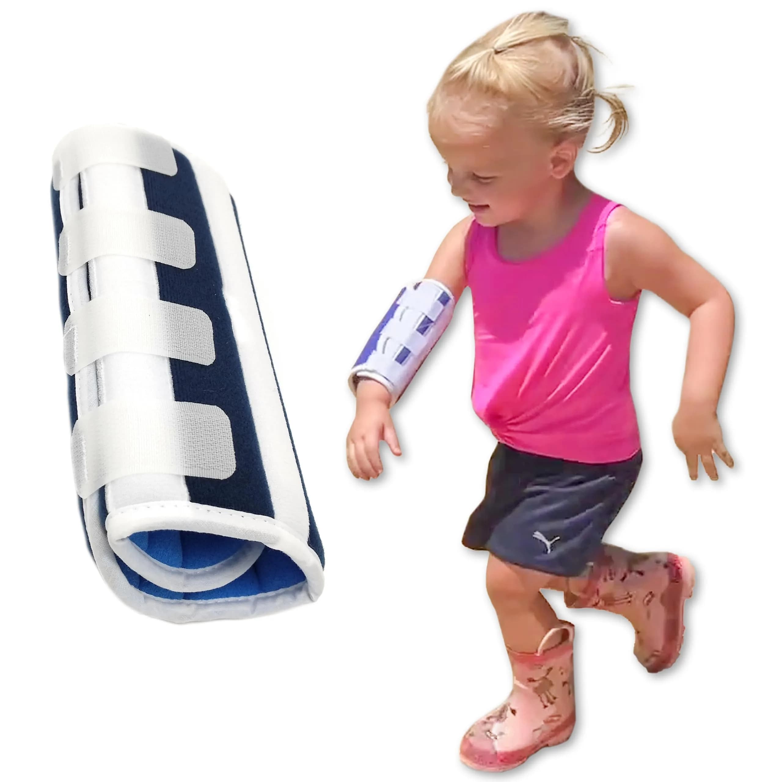 MARS WELLNESS Pediatric Elbow Immobilizer Splint | Toddler/Kids Arm Restraint - 1 Count