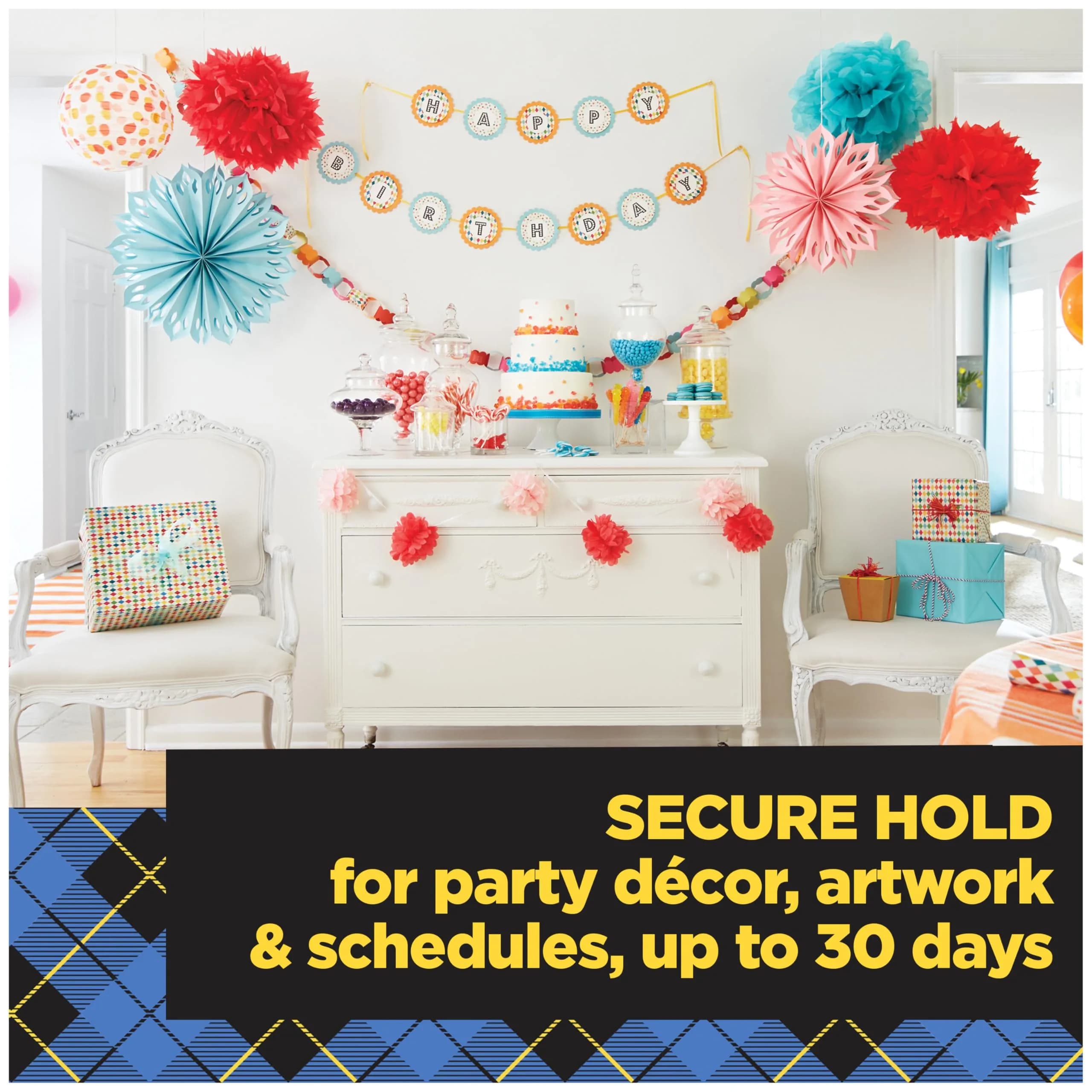 Scotch Wall-Safe Tape 2 Rolls | Sticks Securely, Removes Cleanly, Invisible, Photo Safe - view 6