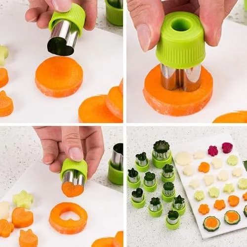 AISHIKEKE Cookie Cutter Sets for Kids 12 Shapes Stainless Steel | Safe & Reusable for Fun Baking (70-120 chars) thumbnail 5