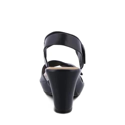 PATRIZIA Spring Step Dade Sandals for Women - Navy - EU 41 / US 9.5-10 | Casual Platform Slip-On with Hook & Loop thumbnail 7