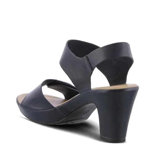 PATRIZIA Spring Step Dade Sandals for Women - Navy - EU 41 / US 9.5-10 | Casual Platform Slip-On with Hook & Loop thumbnail 10