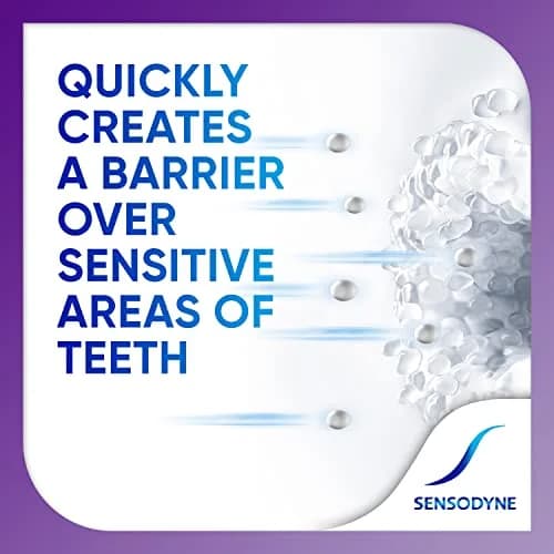 Sensodyne Rapid Relief Sensitive Toothpaste, Extra Fresh, 96.4g (3.4 oz) | Cavity Prevention & Sensitivity Treatment thumbnail 3