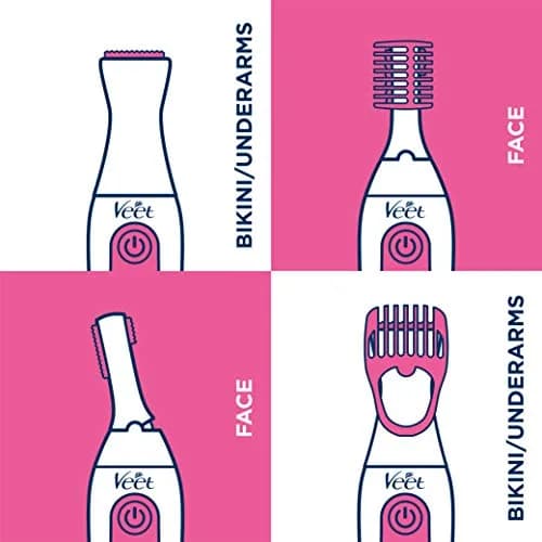 Veet Precision Trimmer White 2 | Gentle Shape & Trim for Face, Bikini & Underarms in India thumbnail 3