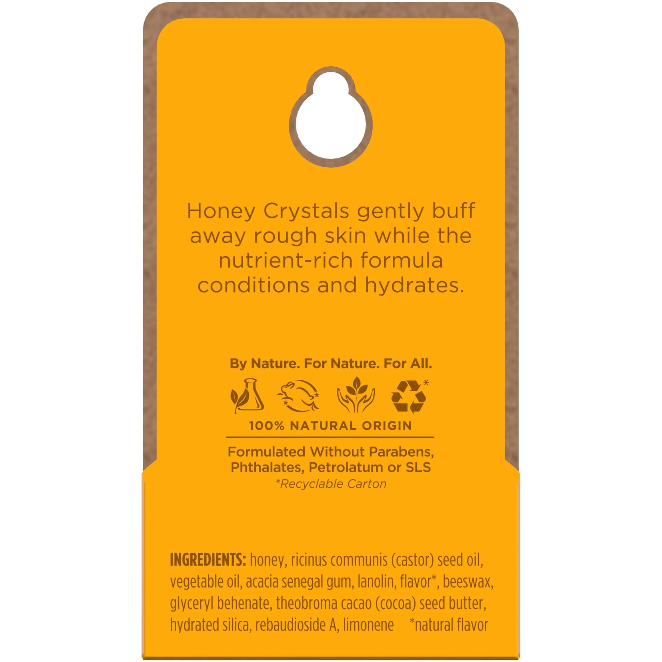 Burt's Bees Conditioning Honey Lip Scrub 7.1g (0.25 oz) | Natural Origin Exfoliator for Dry Lips - view 6