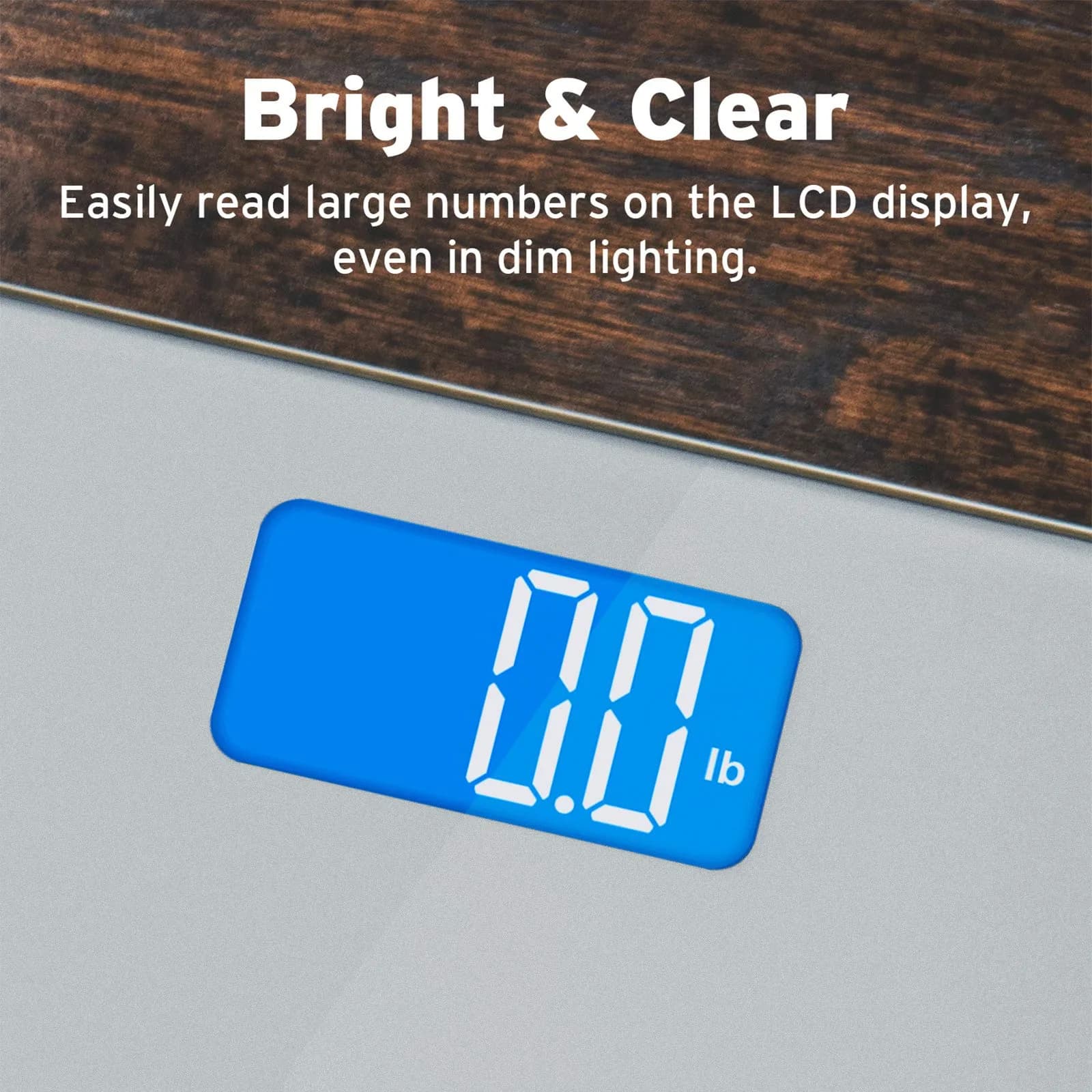 Etekcity Digital Bathroom Weight Scale with Backlight Display | Accurate High Precision Measurements thumbnail 2