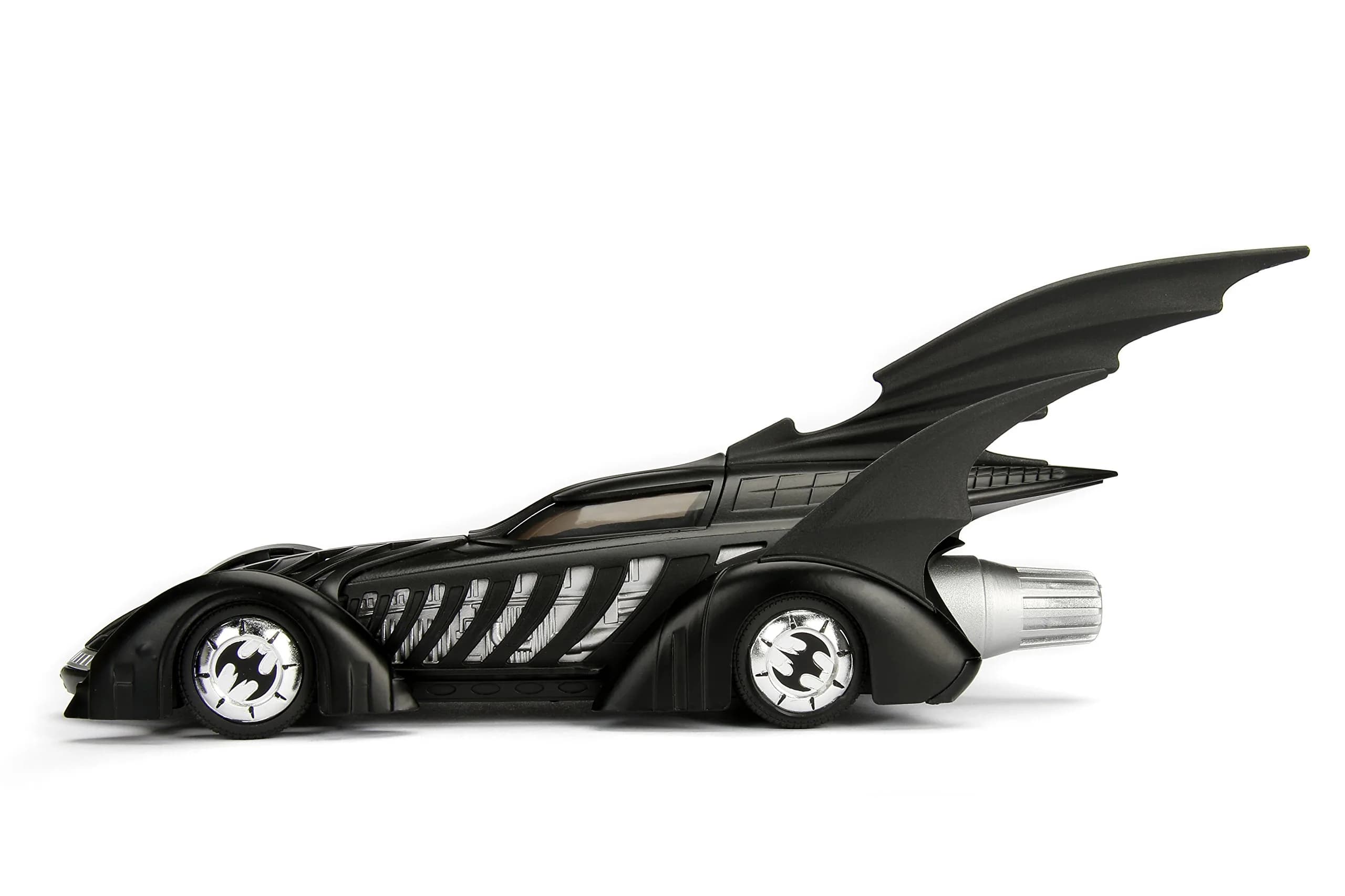 Jada DC Comics Batman Forever Batmobile & Batman Figure 1:24 Scale Die-Cast Vehicle with Figure | Authentic Collectible Imported from USA - view 3