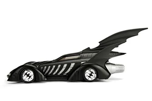 Jada DC Comics Batman Forever Batmobile & Batman Figure 1:24 Scale Die-Cast Vehicle with Figure | Authentic Collectible Imported from USA thumbnail 3