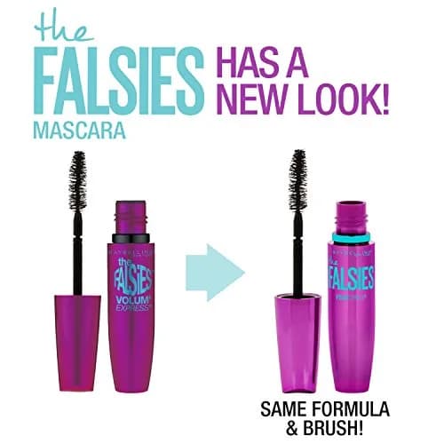 Maybelline Volum' Express Falsies Waterproof Mascara 0.25 Fl Oz (Pack of 2) | 8x Volume, Waterproof, Suitable for Contact Lenses thumbnail 4