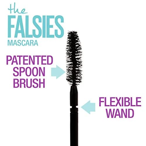 Maybelline Volum' Express Falsies Waterproof Mascara 0.25 Fl Oz (Pack of 2) | 8x Volume, Waterproof, Suitable for Contact Lenses thumbnail 6