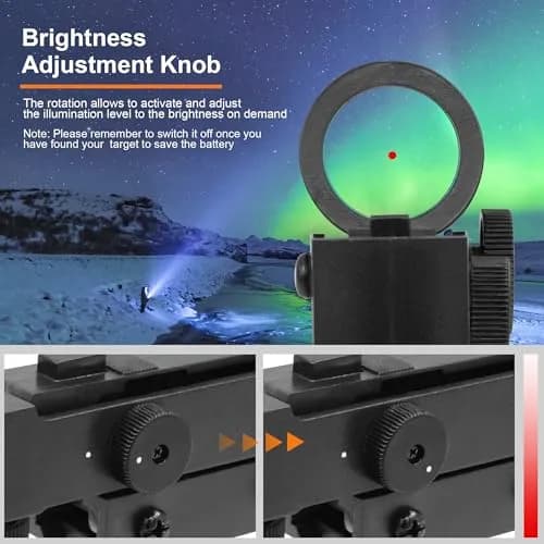 A ALSTAR Red Dot Finder Scope with Slide-in Bracket | Easy Object Location for Telescopes thumbnail 7