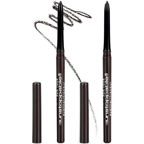 Maybelline Unstoppable Waterproof Mechanical Eyeliner Pencil Espresso (2-Pack) | Smudge-Resistant & Ophthalmologist Tested thumbnail 1