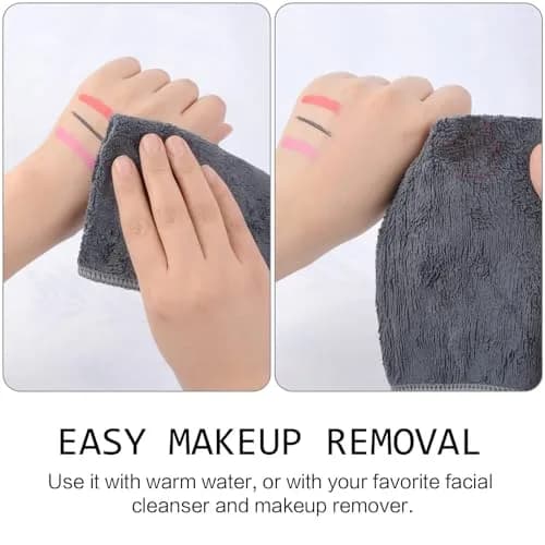 SINLAND Microfiber Facial Cloths 6 Pack | Fast Drying, Reusable & Soft for Face & Skin Care thumbnail 5