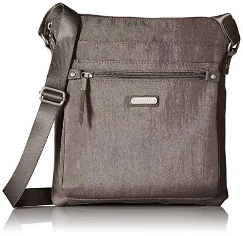 Baggallini Go Bagg with RFID Wristlet - Lightweight Travel Crossbody Bag for Women thumbnail 1