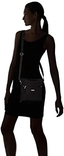 Baggallini Go Bagg with RFID Wristlet - Lightweight Travel Purse Crossbody Bag for Women thumbnail 2
