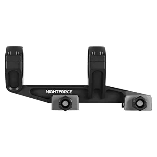 Nightforce UltraMount 30mm 1-Piece Scope Ring Mount | 0 MOA, 1.930" Height, Black, Aluminum/Steel/Titanium thumbnail 2
