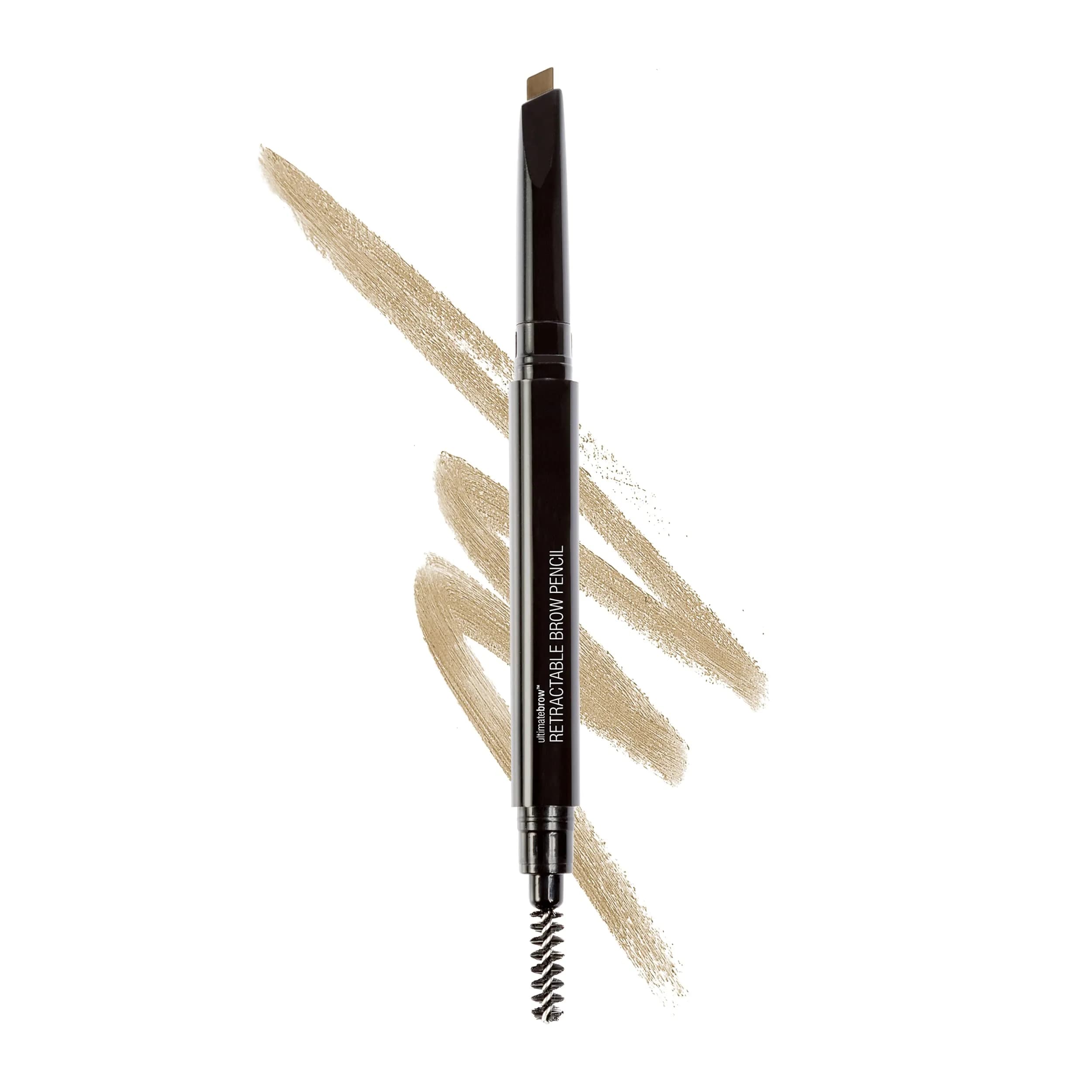 wet n wild Ultimate Eyebrow Retractable Definer Pencil, Taupe, Dual-Sided Brow Brush | Shapes, Defines, Fills Brow Makeup - main product image
