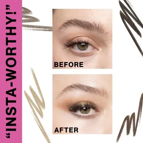wet n wild Ultimate Eyebrow Retractable Definer Pencil, Taupe, Dual-Sided Brow Brush | Shapes, Defines, Fills Brow Makeup thumbnail 5