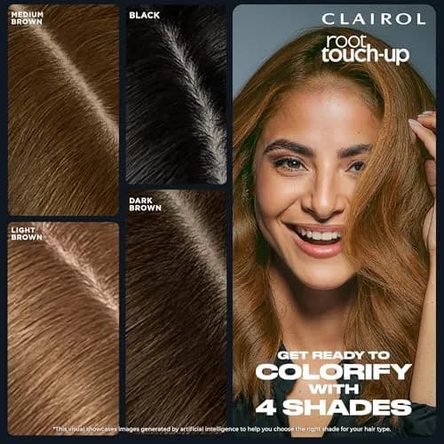 Clairol Root Touch-Up Powder Light Brown | 0.07 oz (2 g) | Ammonia-Free Gray Coverage Stick thumbnail 9