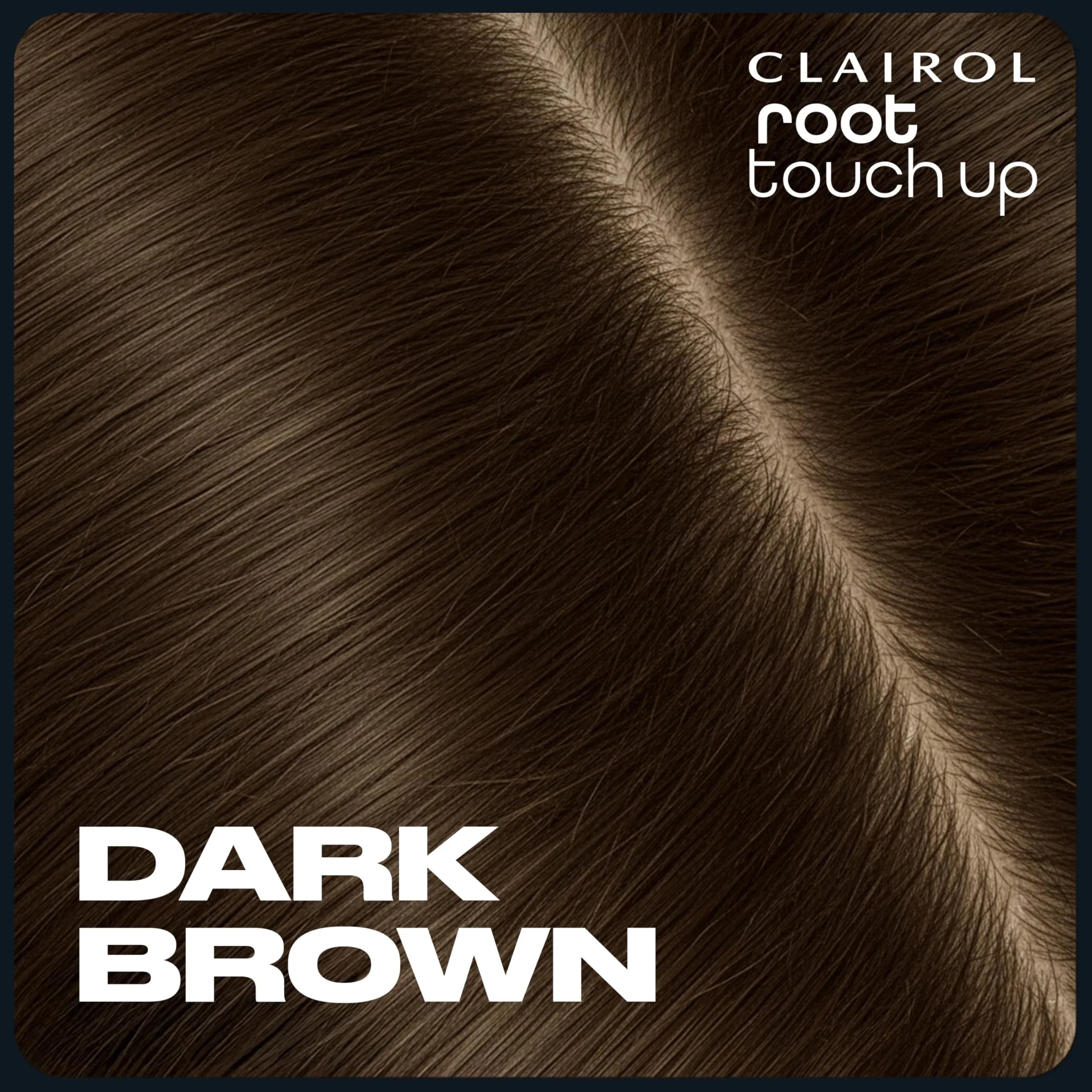 Clairol Root Touch-Up Powder Dark Brown | 0.07 oz (Pack of 1) | Ammonia-Free Gray Coverage Stick - view 4