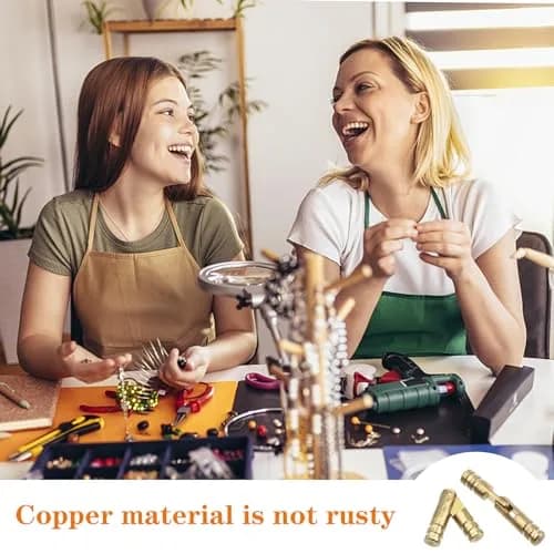 Csdtylh Brass Concealed Hinge 25x5mm | Small Woodworking & Jewelry Box Hardware thumbnail 7