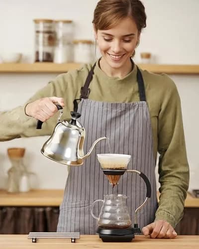 Chefbart Gooseneck Tea Kettle 800ml (28oz) | Precise Pour Over Coffee & Tea thumbnail 7