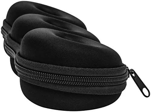 WATCHPOD Triple Watch Travel Case Storage Organizer For 3 Watches | Tough Portable Protection w/Zipper Fits All Wristwatches & Smart Watches Up To 50mm (Black) thumbnail 7