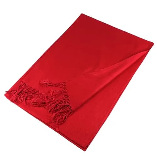 TZ Promise Women Shawl Wrap Scarf for Evening Dresses Formal Wedding Travel | Solid Color, 28x72 inches, Soft Viscose thumbnail 2