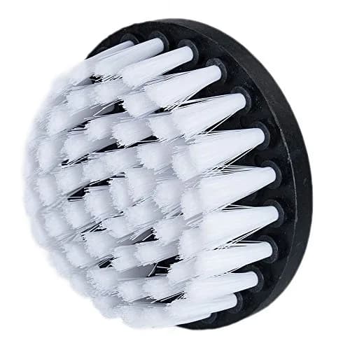 HIFROM 4-inch Soft Bristle Drill Brush Attachment | Cleans Carpets, Upholstery, Leather & Glass thumbnail 4