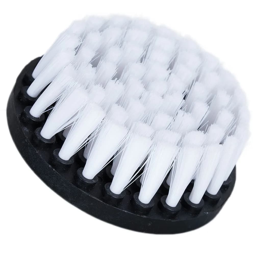 HIFROM 4-inch Soft Bristle Drill Brush Attachment | Cleans Carpets, Upholstery, Leather & Glass - view 5