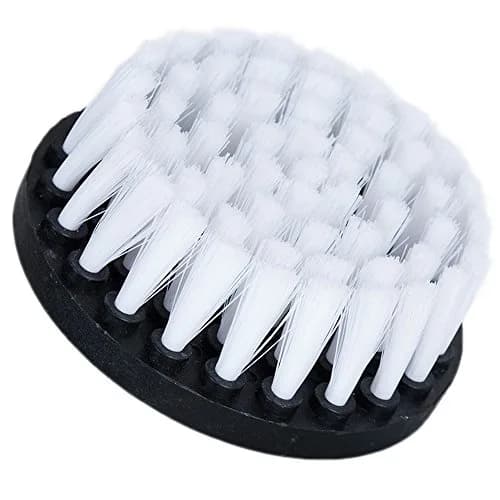 HIFROM 4-inch Soft Bristle Drill Brush Attachment | Cleans Carpets, Upholstery, Leather & Glass thumbnail 5