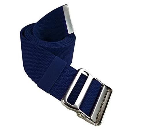LiftAid Transfer and Gait Belt 60 Inch (152 cm) with Metal Buckle and Loop | Walking, Standing and Transfer Assist Aid for Seniors thumbnail 6