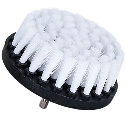 HIFROM Soft and Medium Drill Brush Set 4-inch | Cleans Tubs, Tile, Grout, Upholstery, Leather, Carpet thumbnail 6