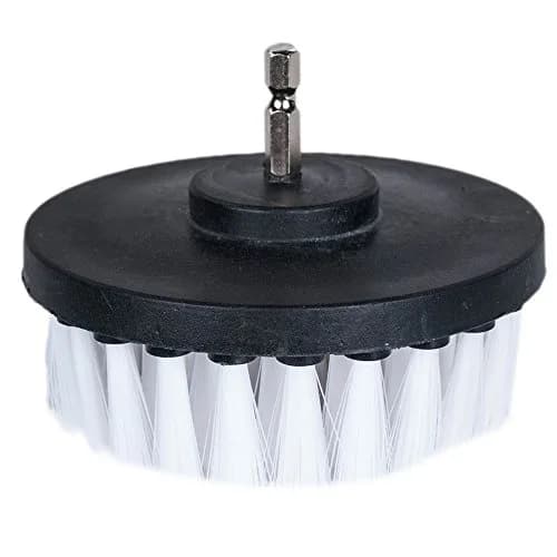 HIFROM Soft and Medium Drill Brush Set 4-inch | Cleans Tubs, Tile, Grout, Upholstery, Leather, Carpet thumbnail 7