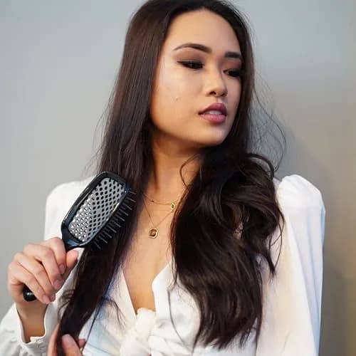 FHI Heat UNbrush Detangling Brush for Wet & Dry Hair | Anti-Static, Vented, Lightweight thumbnail 7