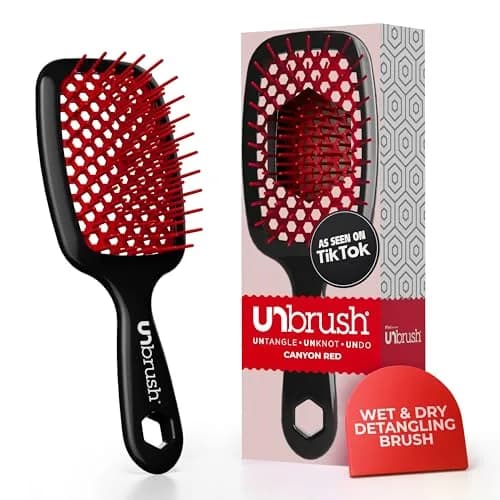 FHI Heat UNbrush Detangling Brush for Wet & Dry Hair | Anti-Static, Lightweight, All Hair Types thumbnail 1