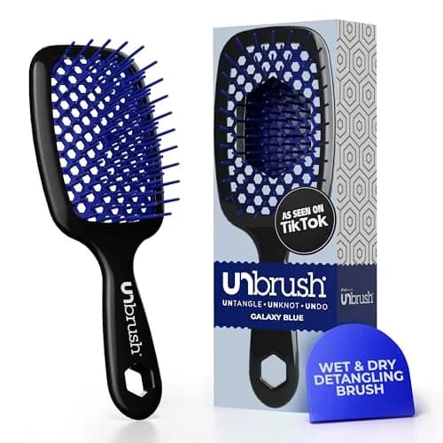 FHI Heat UNbrush Detangling Hair Brush Galaxy Blue | Pain-Free Wet & Dry Hair Care thumbnail 1