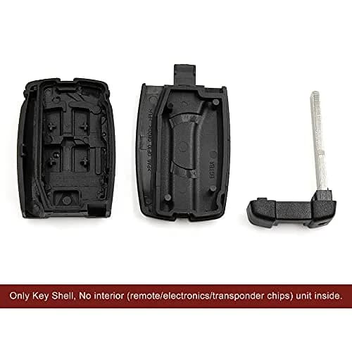 uxcell 5 Button Key Fob Shell Case for Land Rover Freelander Discovery 2 - Black | Aftermarket Replacement thumbnail 4