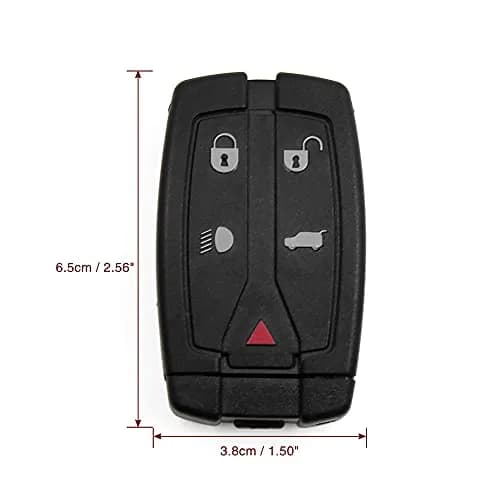 uxcell 5 Button Key Fob Shell Case for Land Rover Freelander Discovery 2 - Black | Aftermarket Replacement thumbnail 8