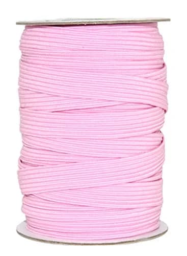 Mandala Crafts Pink Elastic Band 20 Yards 12mm | Resilient, Soft & Versatile for Sewing & Crafts thumbnail 7