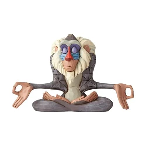 Enesco Disney Traditions Rafiki Figurine 3.1 Inch Multicolor | Folk Art Disney Collectible thumbnail 1