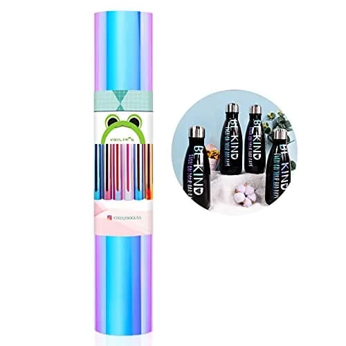VINYL FROG Opal White Adhesive Vinyl 12" x 5ft (0.3m x 1.52m) | Holographic Craft Vinyl for DIY Projects thumbnail 8