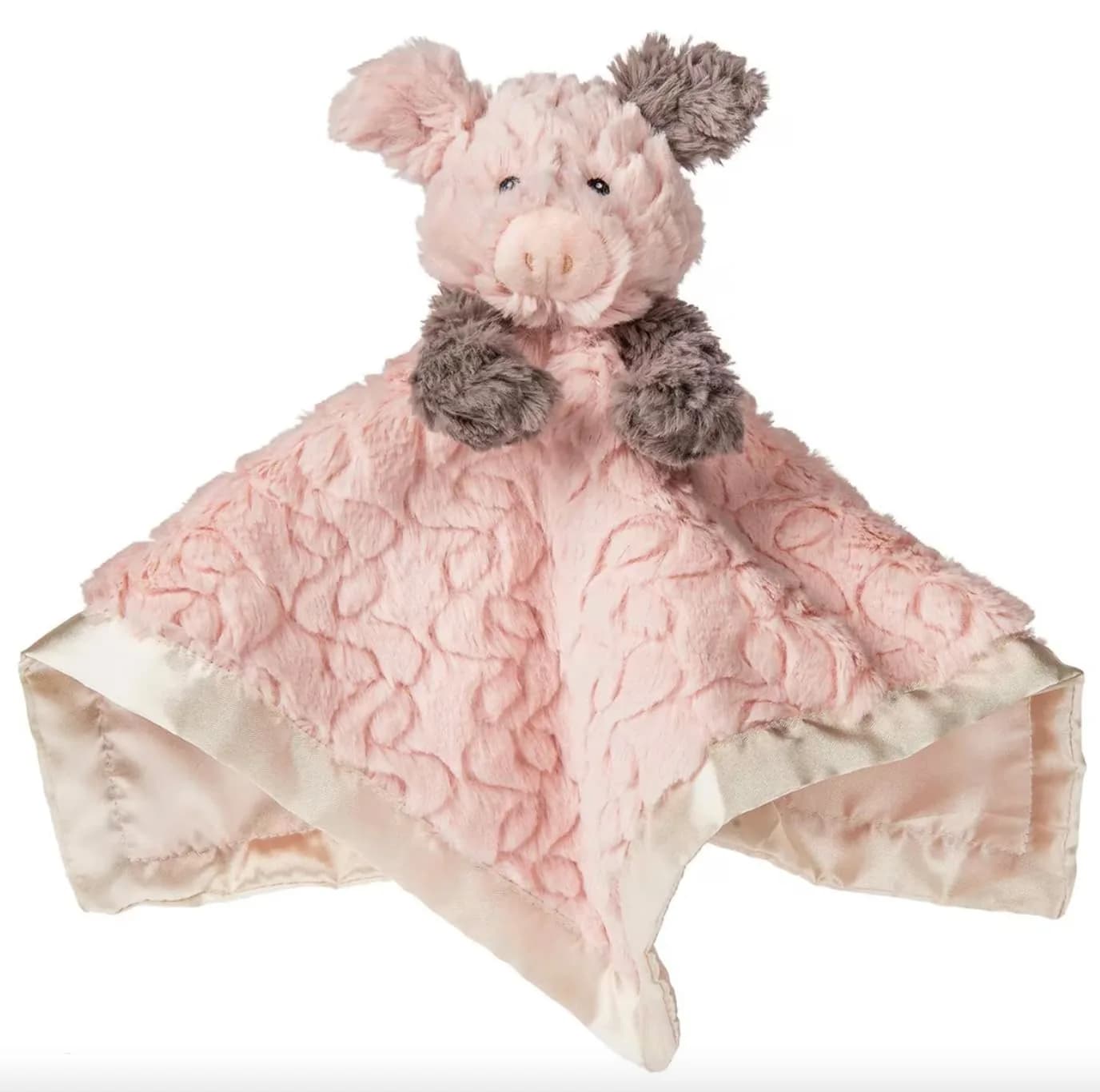 Mary Meyer Putty Nursery Piglet Character Blanket 33cm (13in) | Soft Toy Lovey with Satin Lining - main product image