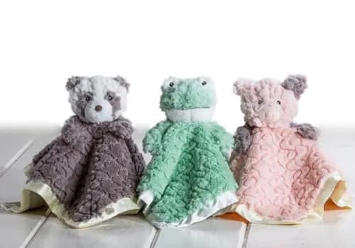 Mary Meyer Putty Nursery Piglet Character Blanket 33cm (13in) | Soft Toy Lovey with Satin Lining thumbnail 2