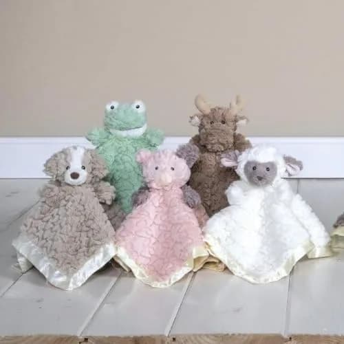 Mary Meyer Putty Nursery Piglet Character Blanket 33cm (13in) | Soft Toy Lovey with Satin Lining thumbnail 3