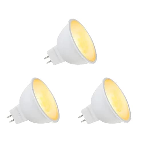Makergroup MR16 LED Bulb 3W GU5.3 Bi-pin Base 12V Warm White 2700K-3000K 3-Pack | Landscape Spotlights thumbnail 1