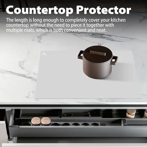 Folksy Super Kitchen Extra Large Silicone Baking Mat 40cm x 30cm (15.6" x 23.4") | Non-Stick Countertop Protector thumbnail 6